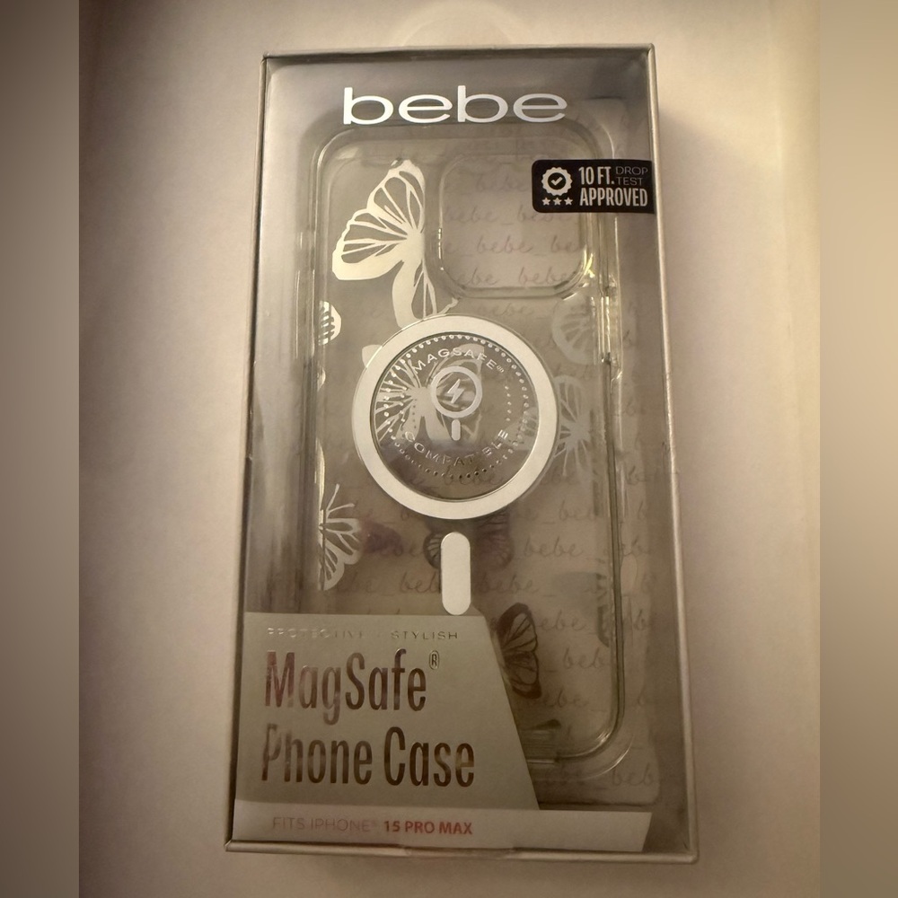 Bebe Transparent MagSafe Phone Case 15 Pro Max